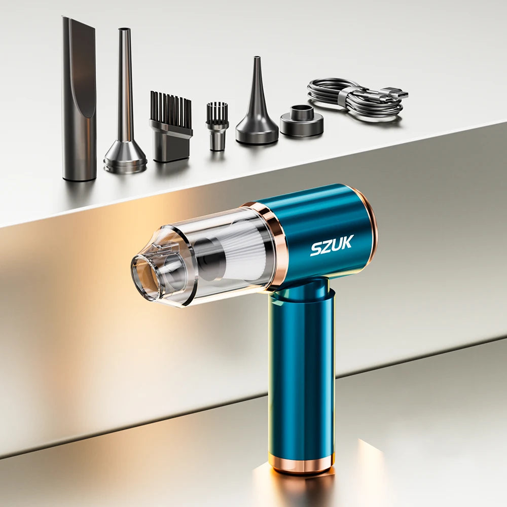 Sleek Mini Car Vacuum